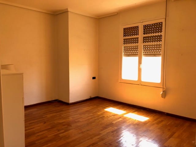 Salón antes de amueblar