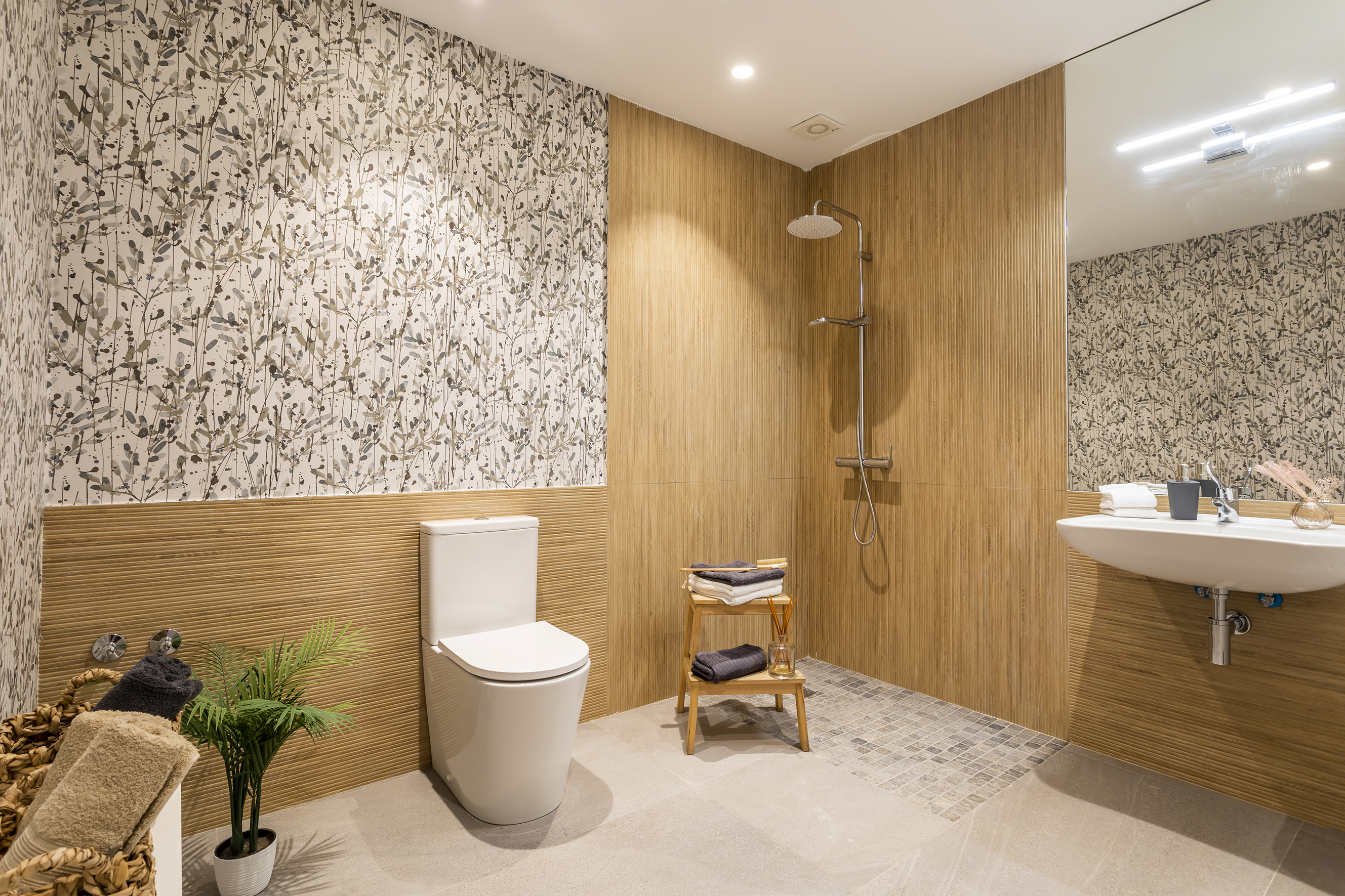 Baño adaptado de la vivienda tras el home staging
