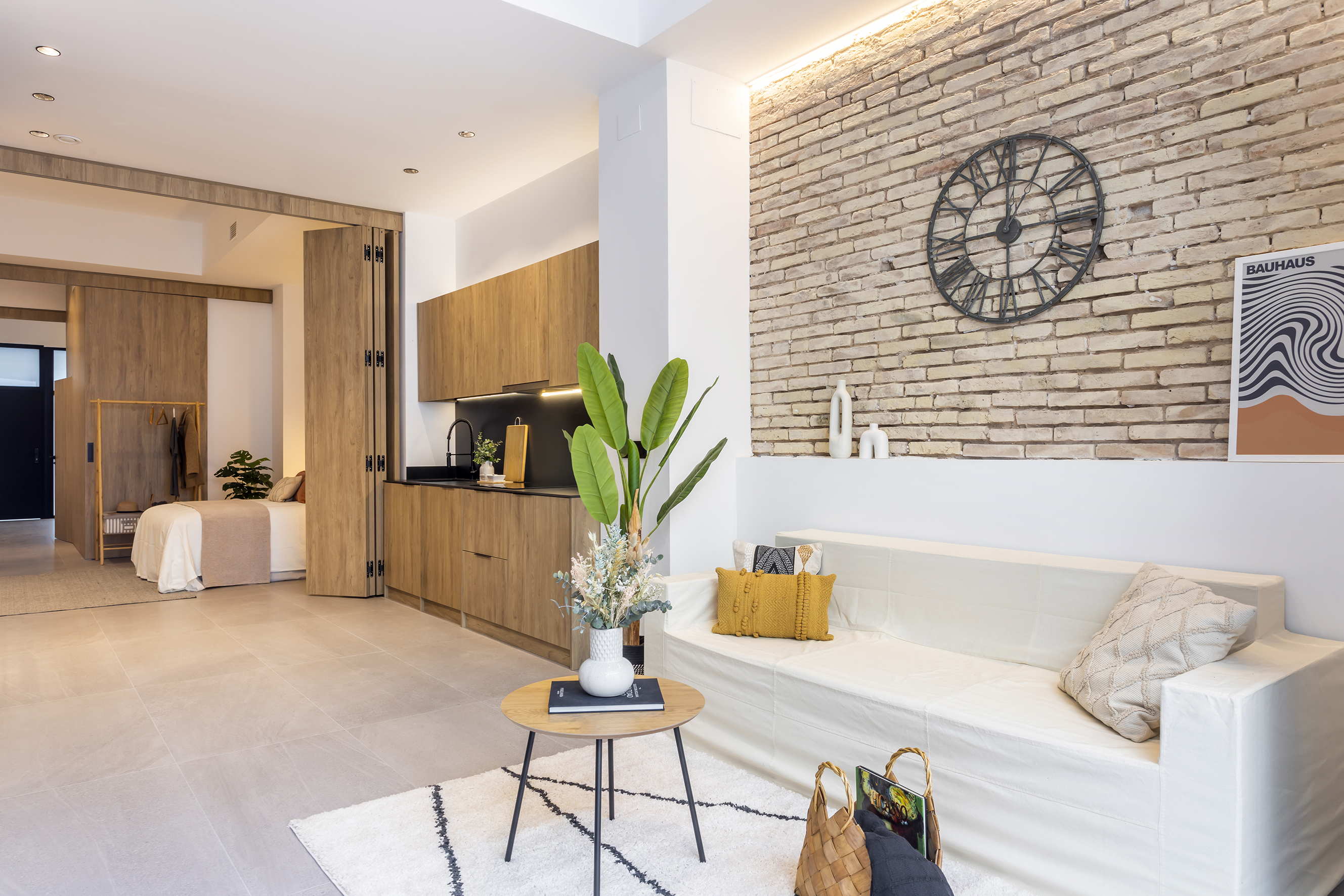 Salón de la vivienda tras el home staging