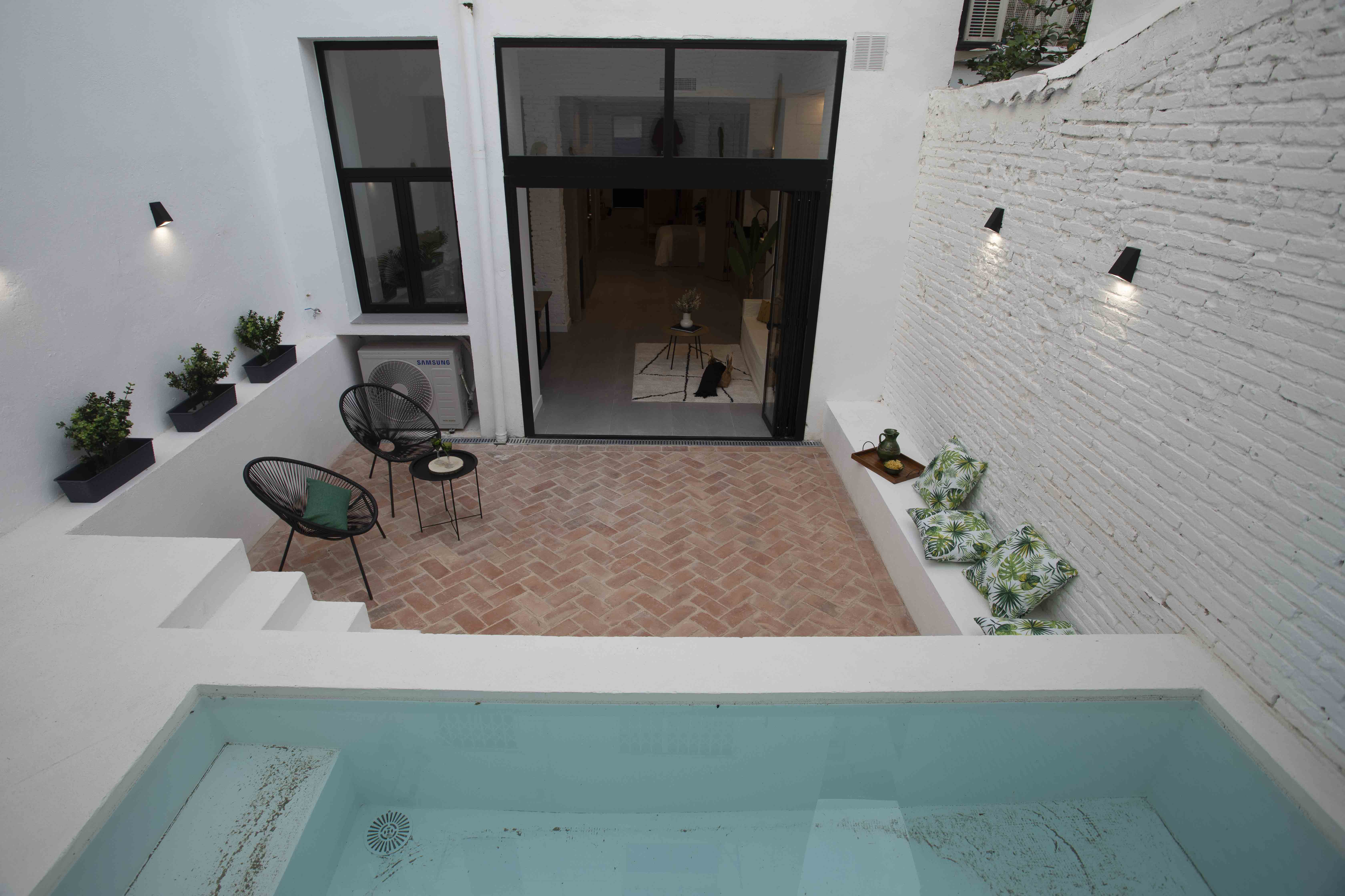Terraza general de la vivienda tras el home staging