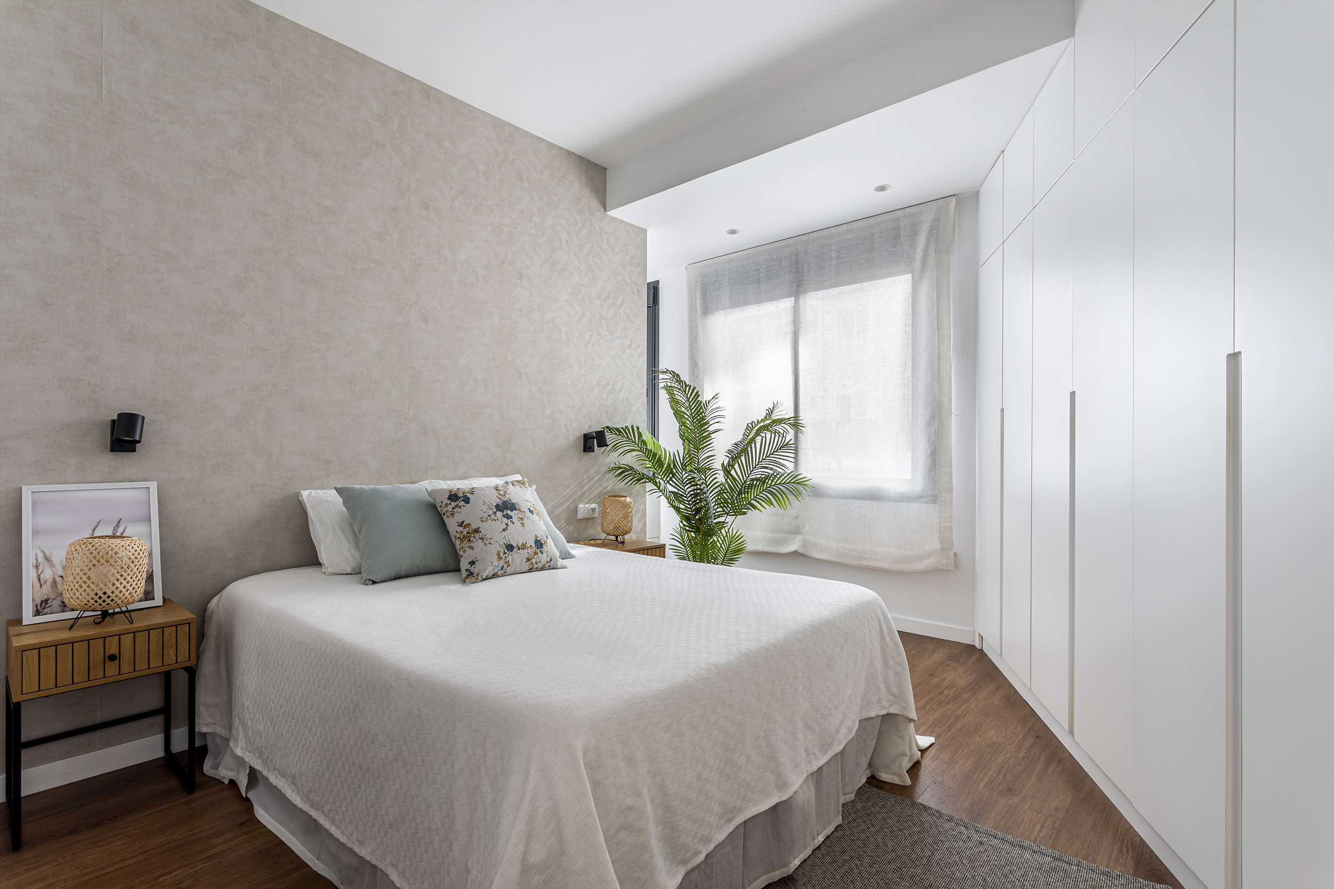 Dormitorio después de la reforma